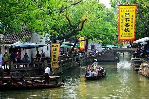 Shanghai Private Transfer from Suzhou with Stop-over at Tongli Water Town