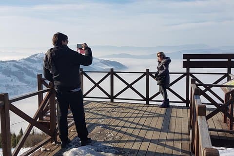 Mokra Gora tur med en Šargan 8 togtur