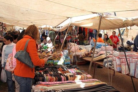 Quarteira Town & Gypsy Market Tour with Beach Bliss