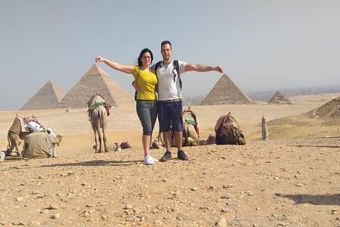 Privat heldagstur till egyptiska museet och Giza-pyramiderna