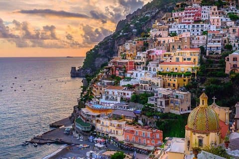 Capri & Sorrent aus Positano