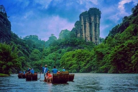 2-dagars Mountain Wuyi privat flexibel tur från Shanghai med Bullet Train