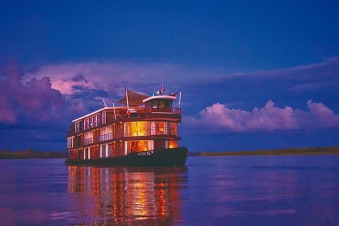 5-dages Amazon River luksus krydstogt fra Iquitos på 'Zafiro'