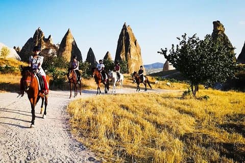 Utforska Cappadocia Ridning i Goreme National Park