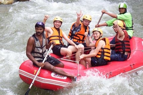 Rafting 7km y ATV visitan cueva de monos y cascada con almuerzo