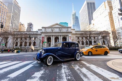 NYC Private Classic Car Experience - Midtown