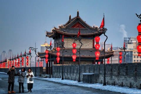 Musée d'histoire de Xian One Day Shannxi, forêt de stèles et muraille de la ville antique