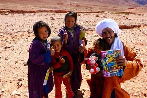 Journée privée de Ouarzazate à la vallée du Draa et au désert de Zagora avec déjeuner