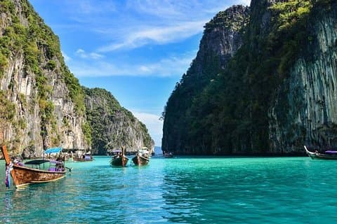 Excursión a la isla Phi Phi Khai en lancha motora