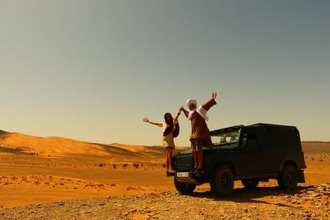 Excursión privada de 3 días desde Fez a Marrakech con Luxury Desert Camp