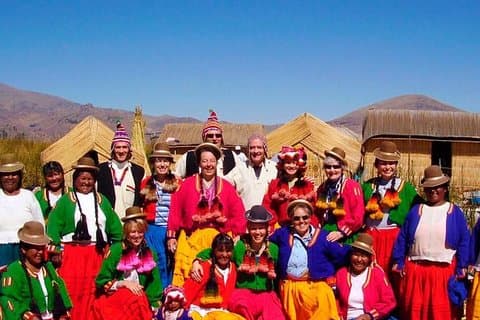 Tour to Uros Island and Taquile by Speed Boat