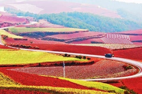 Recorrido fotográfico de un día por Kunming a la tierra roja de Dongchuan