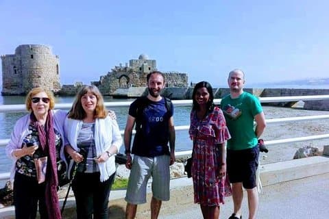 Tour en grupos pequeños a Sidón, Tiro y Maghdouche con almuerzo y entradas