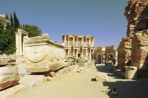 Efesos privat tur fra Pamukkale
