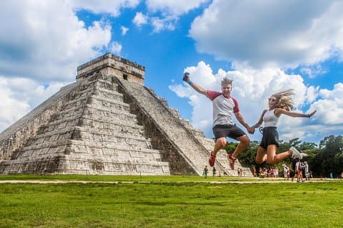 Chichen Itza-Touroptionen mit Cenote-Schwimmen, Abfahrt von Cancun