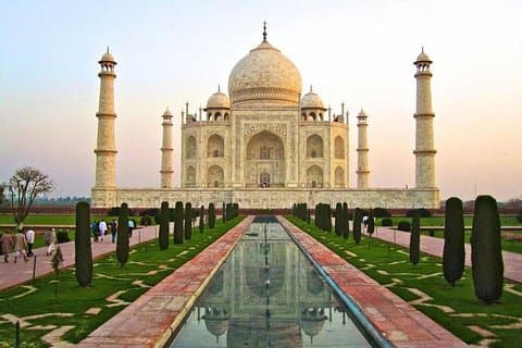 Samma dag Taj Mahal-tur med bil