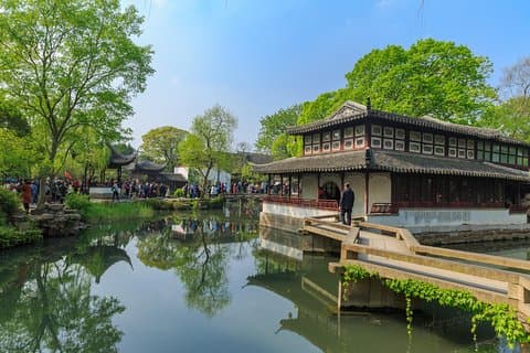 Flexible Day Tour By Bullet Train to Suzhou with local guide
