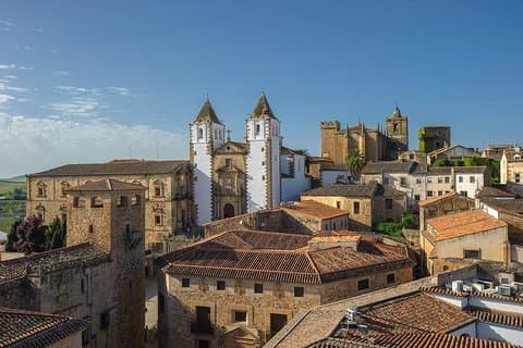 6 dages klassisk Extremadura Kør selv fra Madrid