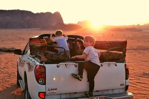 02 timers Jeep-tur i Wadi Rum