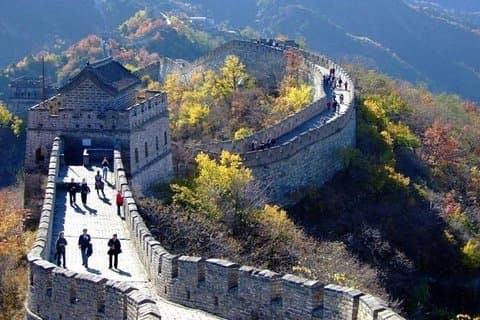 Peking Great Wall Tour von Nanjing mit dem Hochgeschwindigkeitszug mit privatem Autoservice
