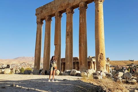 Private Baalbek Temples & Ksara Winery Tour fra Beirut