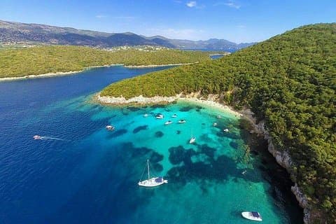 Blaue Lagune & Sivota Kreuzfahrt von Korfu