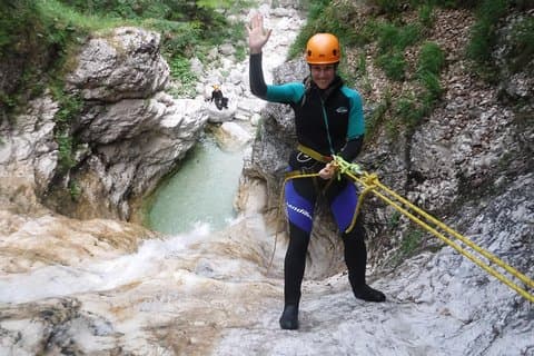 Canyoning Fratarica com uma viagem pelos Alpes Julianos