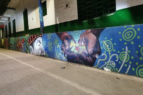 CityTour-muurschilderingen San Agustin (Graffiti)