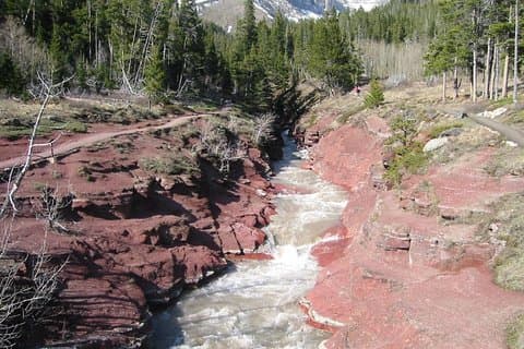 Waterton Lakes nasjonalpark scenisk dagstur fra Calgary