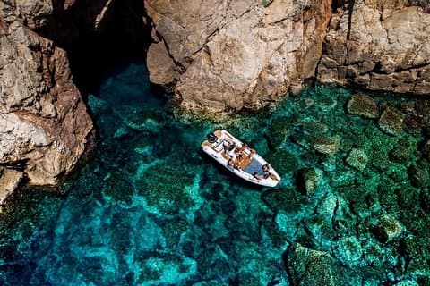Excursion en bateau à Cala Domestica