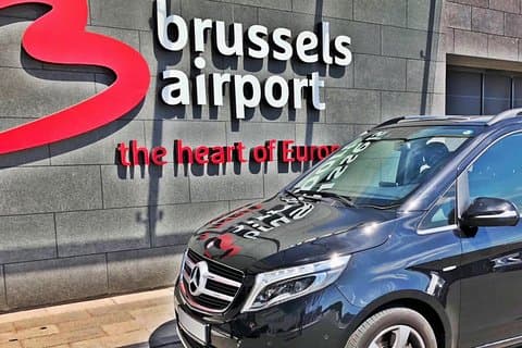 Transfer from Brussels -> Paris Center MB V-CLASS 7 PAX