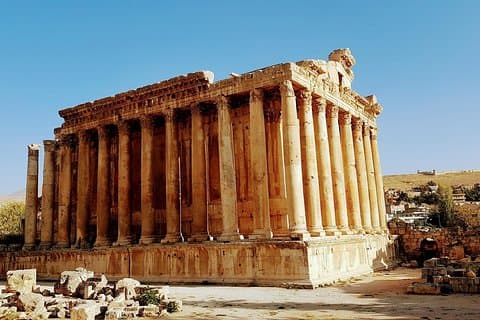 Tour privato di un giorno a Baalbek da Beirut | Templi romani e Bekaa