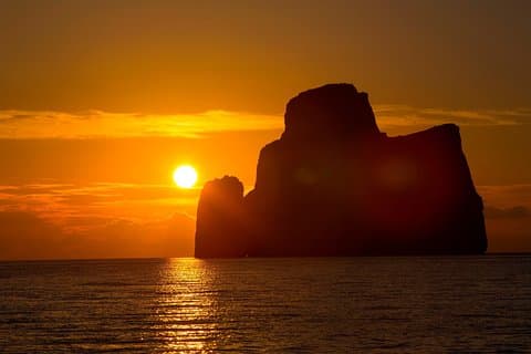 Båttur i solnedgang - utflukt ved solnedgang