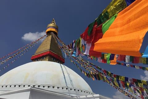 Stupa On Walk