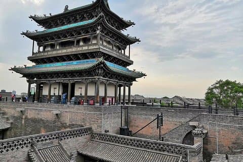 Excursión de 1 día a Pingyao desde Datong y los extremos de Beijing o Xi'an en tren bala