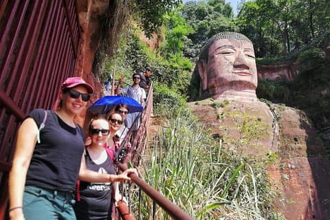 Private Leshan Buddha Day Tour with Local Market visiting