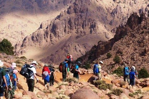 Trekking M'Goun in Marocco