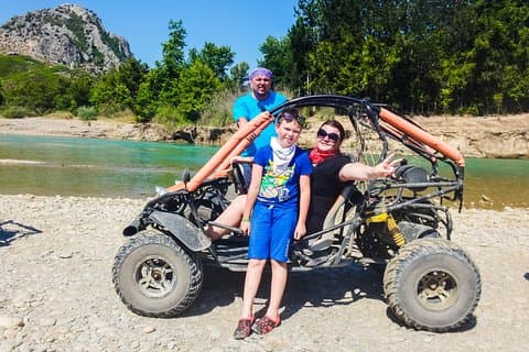 Buggy Safari and Rafting Adventure from Kemer