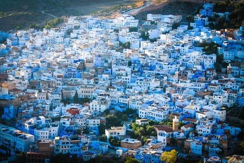 Privat overførsel fra Marrakech til Chefchaouen (Blå By)