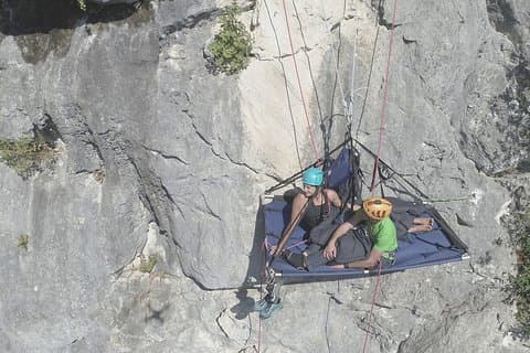 Unik lodret camping