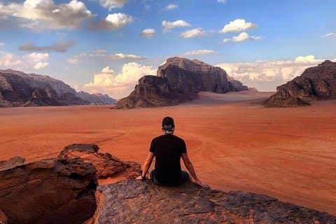 06 timers jeep-tur i Wadi Rum