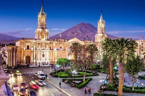 Bytur i Arequipa, Santa Catalina og utsiktspunkter
