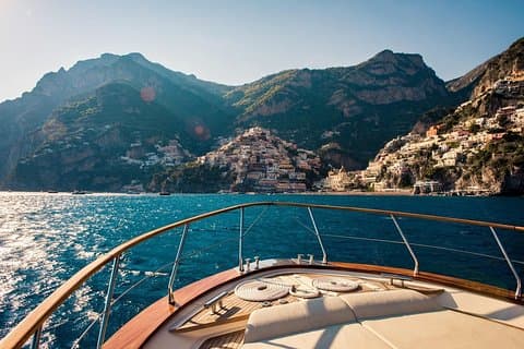 Positano y Amalfi en grupo pequeño en barco desde Roma con tren de alta velocidad