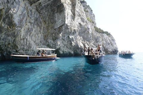 Excursión en barco desde Roma en tren a la isla Capri