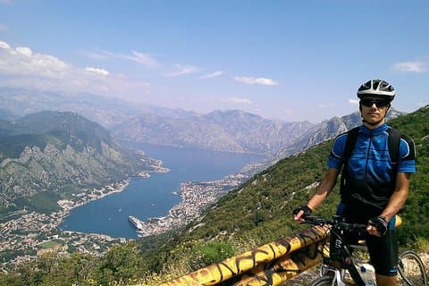 Visite à vélo de Lovcen