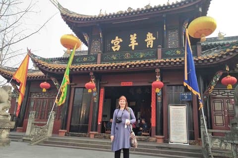 Tour privato di un giorno a Chengdu City Sightseeing