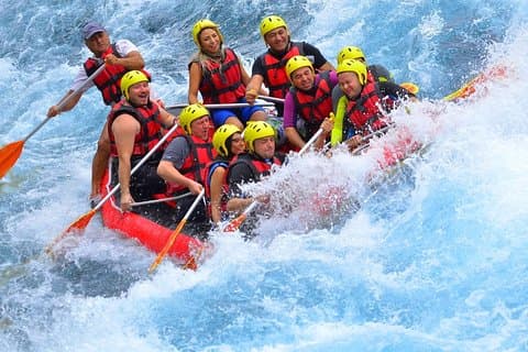 Köprülü Canyon Rafting ved Nationalpark fra Side
