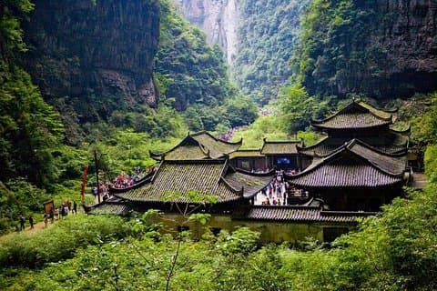 1-tägige private Tour: Wulong Tiankeng Drei Brücken und Fairy Mountain