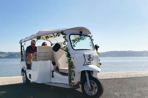 Visite guidée en tuk tuk de Lisbonne! 100% PRIVÉ & PERSONNALISÉ