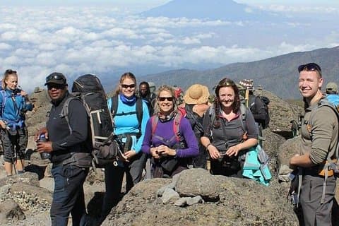 Klatre Kilimanjaro via Marangu-ruten 6 dager